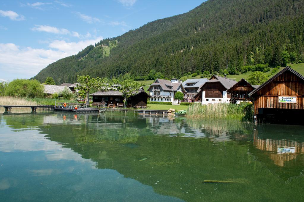 Hotel Stampferhof Weissensee Exterior foto