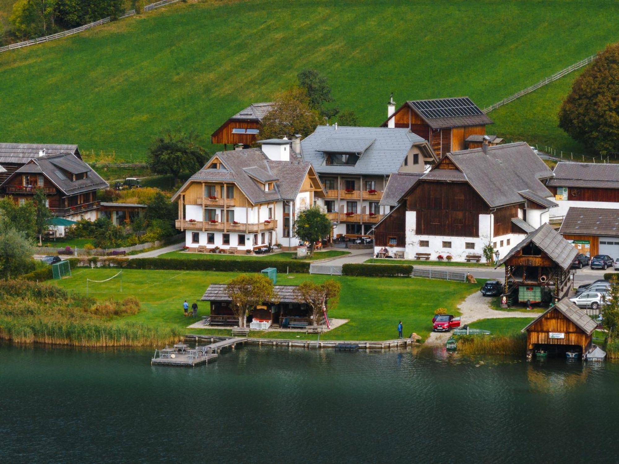 Hotel Stampferhof Weissensee Exterior foto