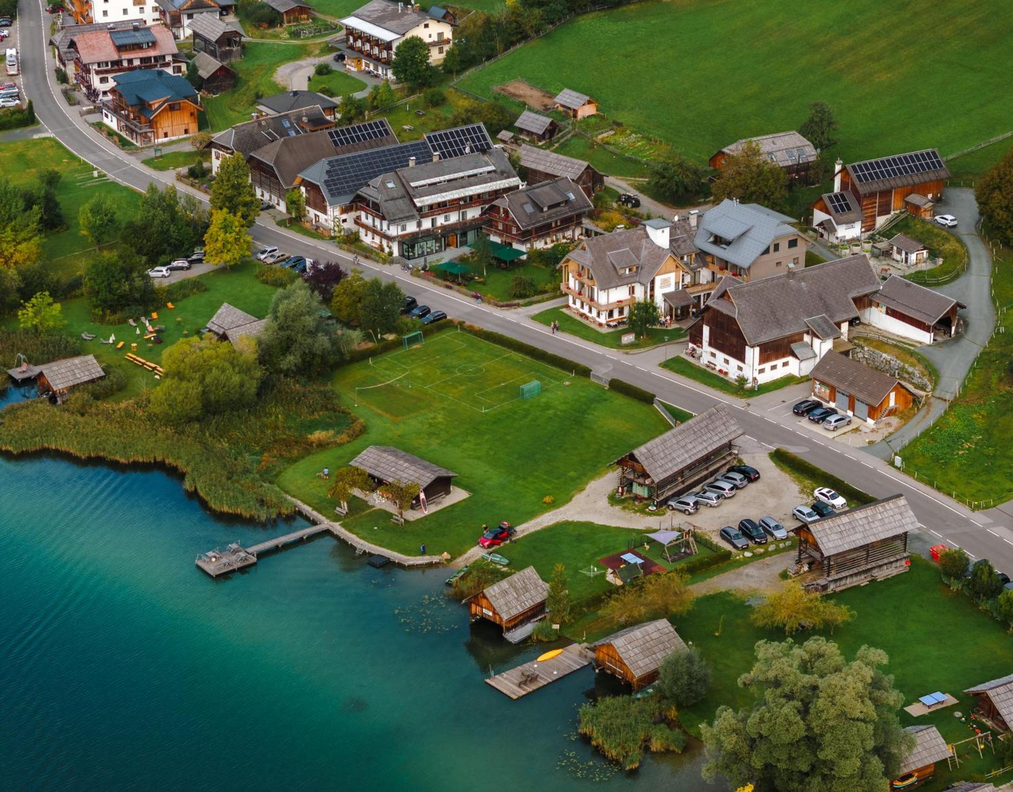 Hotel Stampferhof Weissensee Exterior foto