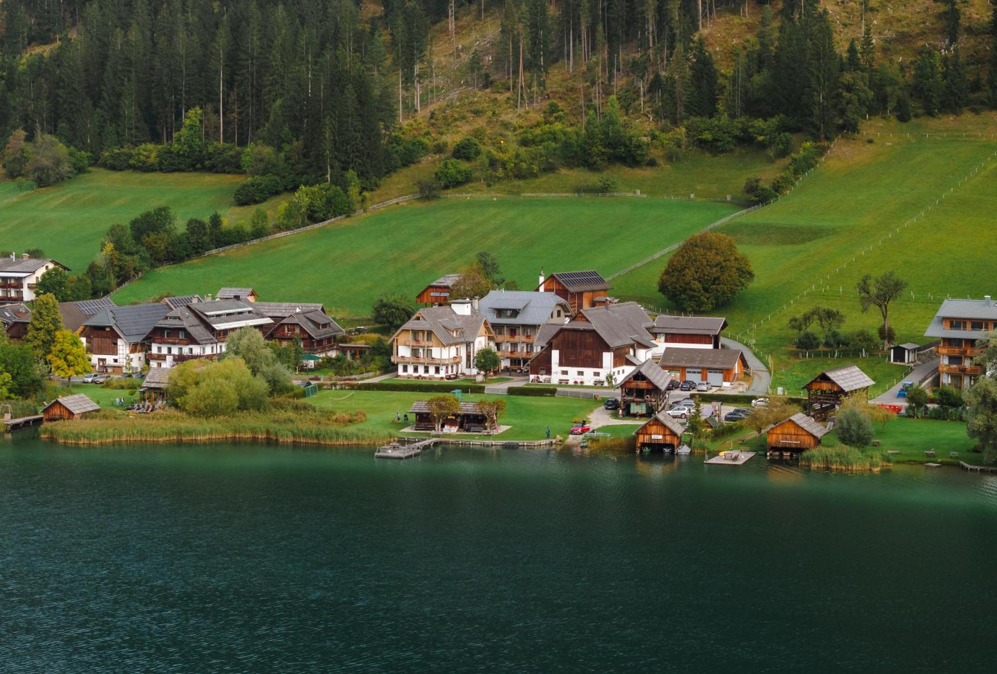 Hotel Stampferhof Weissensee Exterior foto